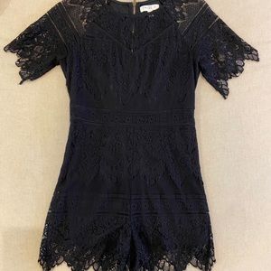 Small black romper